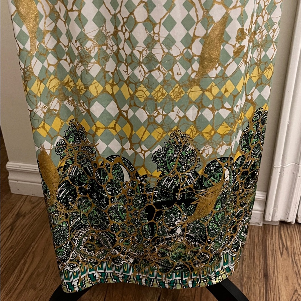 😃Chic Multicolor Maxi Dress - Picture 7 of 13